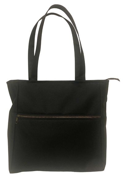 OverPazar Bag Shoulder Bag Zippered Shoulder Bag 31*28 Cm Black Bag Shoulder Bag