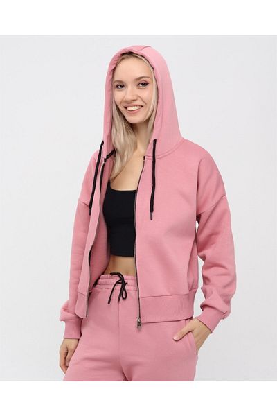 TRENDHİLL Дамски суитшърт с цип 5503p