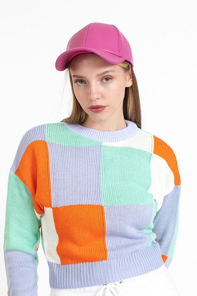 LadyColor Leather Hat - Cap Model