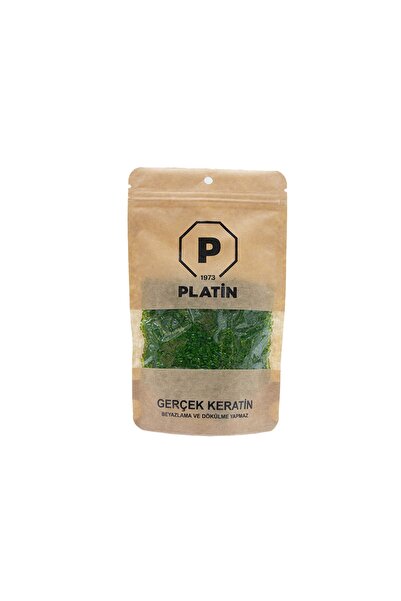 Platin Зелен суров кератин 100 г (ker-45)