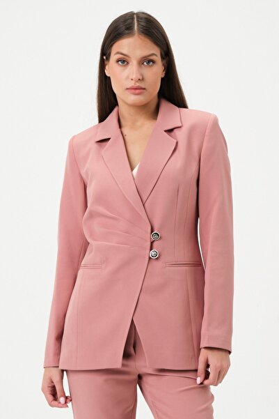 Shahiqa Dikiş Detaylı Blazer Ceket