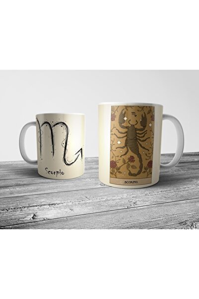 Pixxa Akrep Burcu Scorpio Burç Kupa Bardak