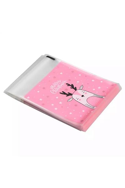 OzanTuhafiye Banded Transparent Patterned Bag Opp 10x10 Cm 95 Pieces
