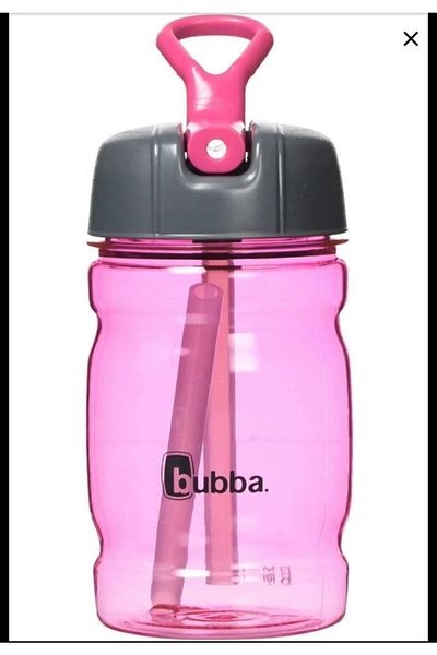 Bubba Contigo Kids Children's Water Bottle with Straw 350ml Pink Color
