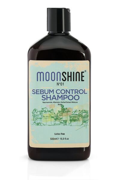 MOONSHINE Sebum Control Shampoo / Shampoo for Oily Hair 500 ml