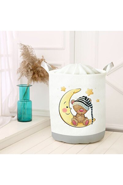 instababyrooms Ψηφιακό καλάθι πολλαπλών χρήσεων με τύπωμα τεμαχίων, Μοντέλο 4...