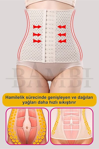 DC Corset de Maternitate Premium Postpartum Corset de Maternitate, Tonificant, Fermant, Tonificant