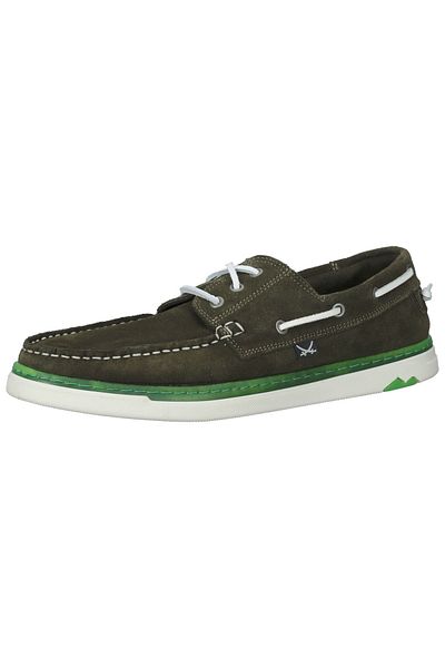 Sansibar Flacher Schuh - Khaki - Flacher Absatz