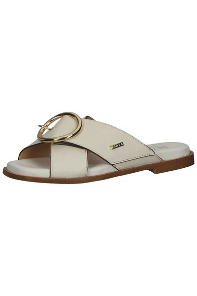 Scapa Hausschuh - Beige - Flacher Absatz