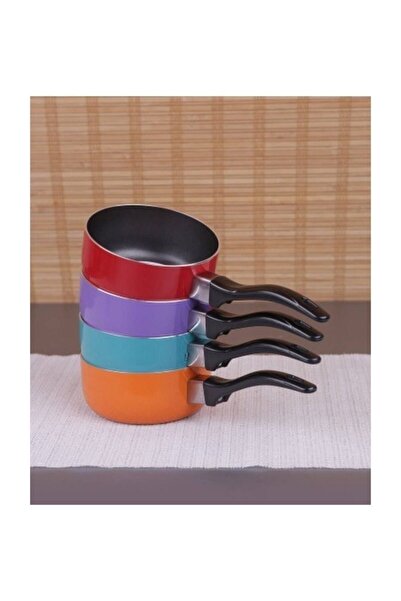 Genel Markalar Kırmızı Teflon 12 Cm Mini Sütlük