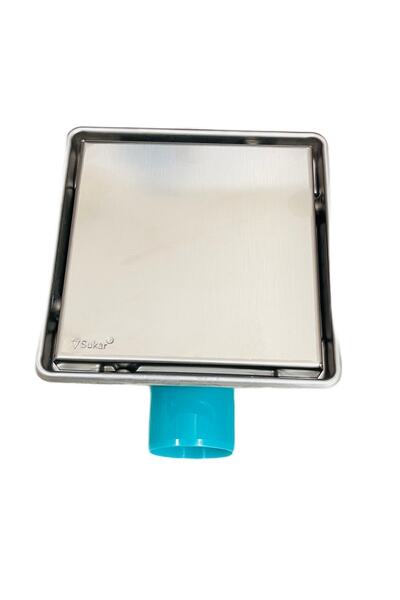 Sukar 15x15 Çelik Çerçeveli Seramik Uyumlu Yer Süzgeci