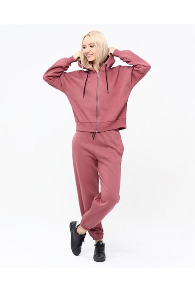 TRENDHİLL Дамски суитшърт с цип, 5503 г