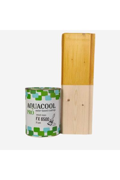 AQUACOOL PRO Fx 6500 Dış Mekan Vernikli Ahşap Koruyucu 1 Kg Çam