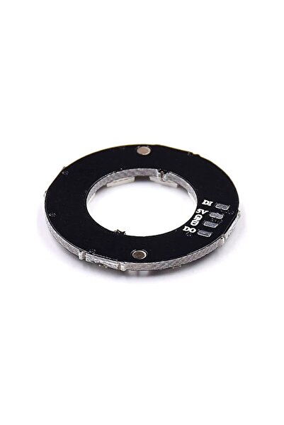 Genel Markalar 8 Bit Neopixel Halka Ring Ws2812b 5050 Rgb Led Modül 5050 Adreslenebilir Lamba Kart Full Color Ekran