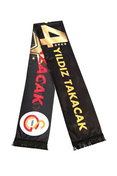 Galatasaray Eșarfă șal unisex cu licență originală cu cutie specială din lemn