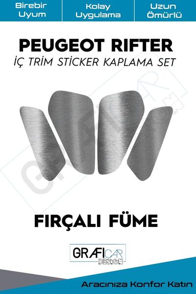 GRAFİCAR مجموعة ملصقات لتغطية الكسوة الداخلية من بيجو ريفتر