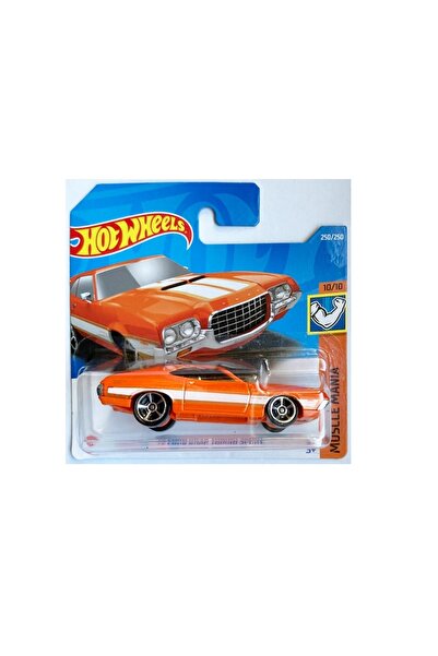 HOT WHEELS Stationery and Toy World 72 Ford Gran Torino Sport Single Metal Car