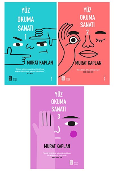 Mona Kitap Yüz Okuma Sanatı 3 Kitap Set