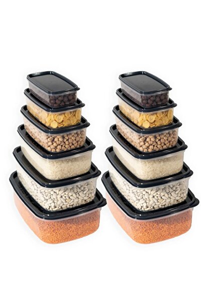 Turnberry Set of 18 Ultra Storage Containers (3x 300ml, 3x 500ml, 3x 800ml, 3x 1200ml, 3x 1900ml, 3x 2900ml)