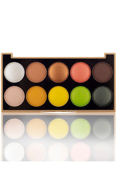 Sword & Shield Blooming Up - 10-Piece Eyeshadow Palette Set 01