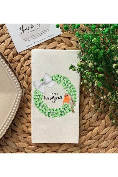 Rima Reklam Χαρτοπετσέτες Ειδικής Παρουσίασης Πρωτοχρονιάς 20τμχ