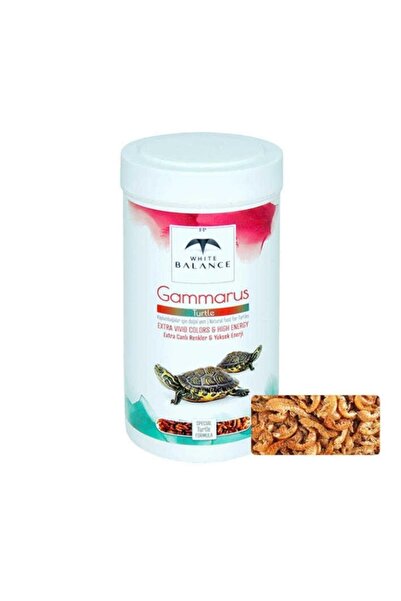 White Balance Gammarus Kurutulmuş Karides Kaplumbağa Yemi 250 Ml