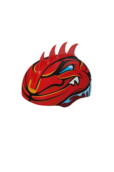 Maskara Devıl Baskılı Mohawk Dikenli 3d Snowboard, Kayak, Bisiklet Kask Kılıfı