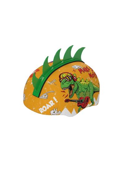 Maskara Rocker Dıno Baskılı Mohawk Dikenli 3d Snowboard, Kayak, Bisiklet Kask...