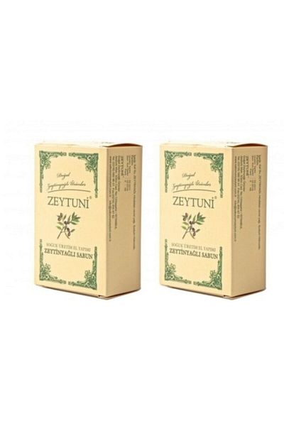 Zeytuni صابون زيت الزيتون للإنتاج البارد 100 جرام * 2 قطعة