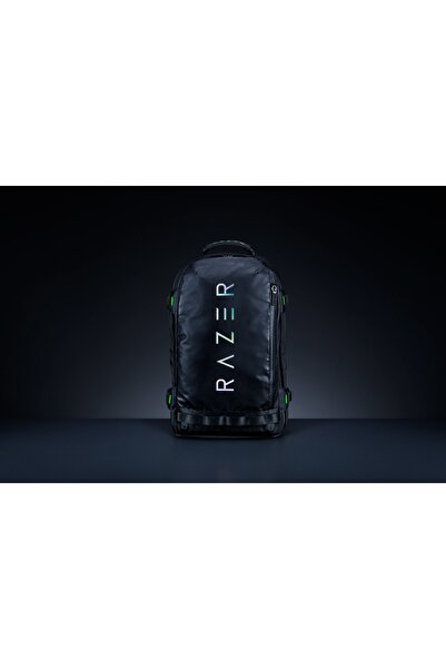 RAZER Rogue V3 Backpack Rucksack Black Polyester, Thermoplastic Polyurethane ...
