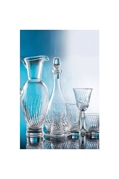 KCD Daren Simple 61 Piece Glass Tableware Presentation Dowry Set Water Cup Set Cutting Hand Decor