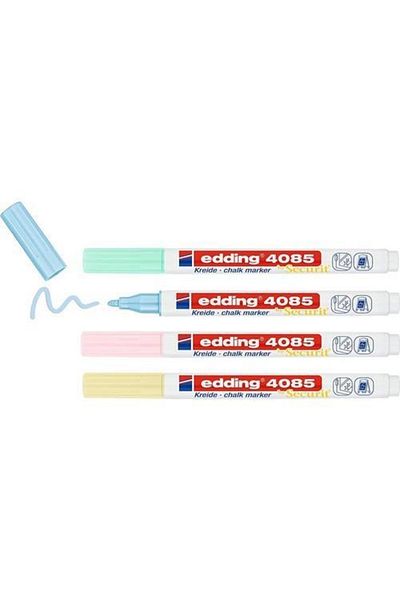 Edding Glass Pen Quadruple Blister Pastel E-4085