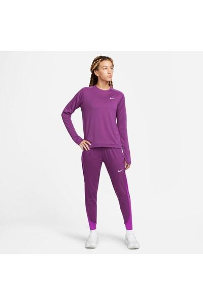 Nike Therma-FIT Essential Dar Kesim Fuşya Renk Kadın Spor Eşofman Altı