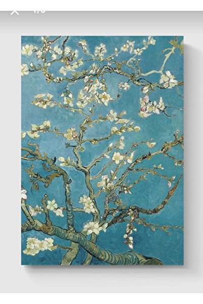 fırsatlar diyarı Vincent Van Gogh Almond Blossom Badem Ağacı Sanatsal Poster-...