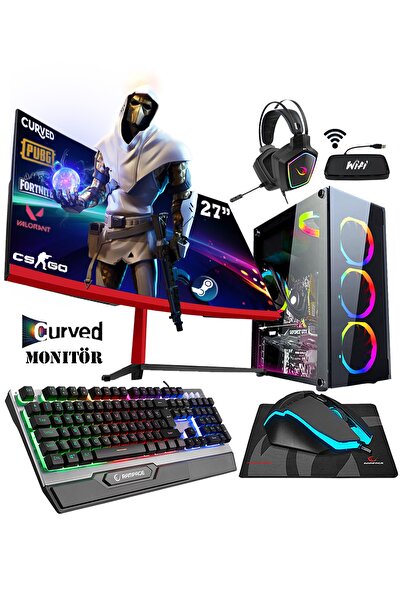 Zeiron Ox13 I5-3470 16gb 128gb Ssd + 1tb Hdd Gt730 27" Oyuncu Masaüstü Bilgis...