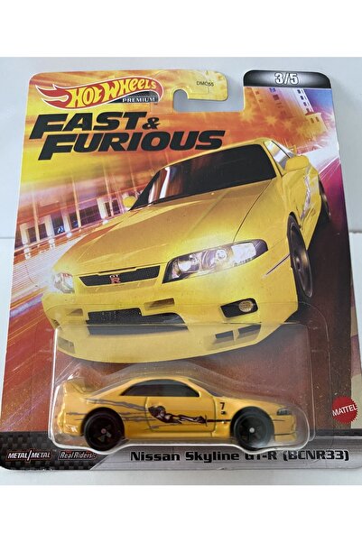 HOT WHEELS Premium Fast Furious Nissan Skyline Gt-r (bcnr33)