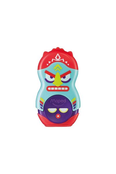 Maped Loopy Fancy Single Hole Pencil Sharpener with Eraser