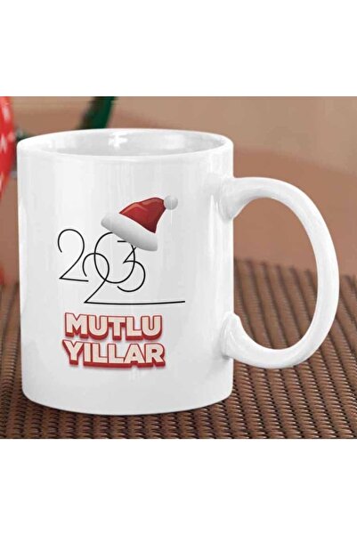 ART HEDİYE 2023 قبعة عيد ميلاد سعيد مطبوعة على الجانبين