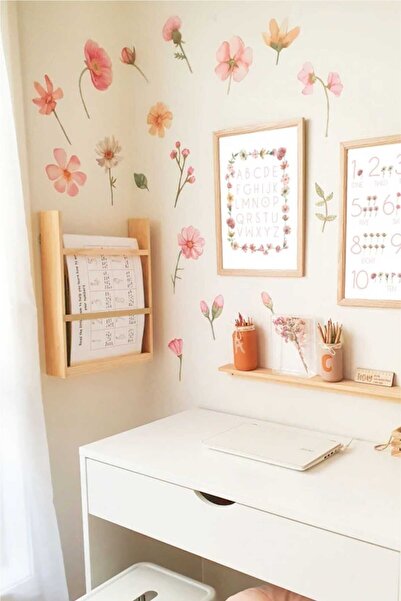 Piksel Grafik Mini Flower Garden Wall Sticker