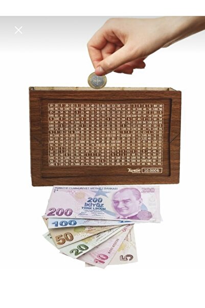 Generic Brand 10,000 TL Target Money Box Parabox Money Box Target Box Money S...
