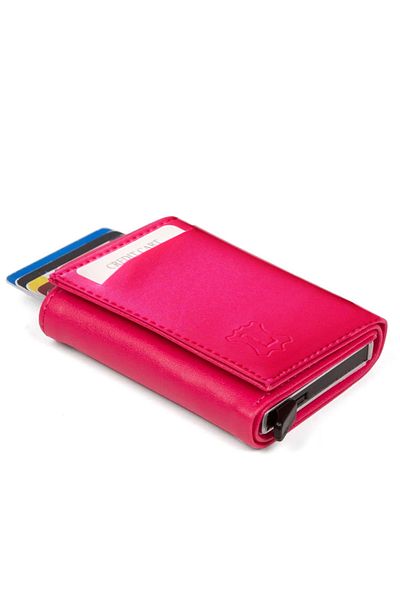 Lederax Faux Leather Men's Card Holder Wallet with Money Eyed Mechanism