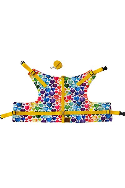 Patipatron Kaçış Önleyici Köpek Göğüs Tasma Seti Küçük Irk Ve Büyük Irk Köpek Gezdirme Tasması