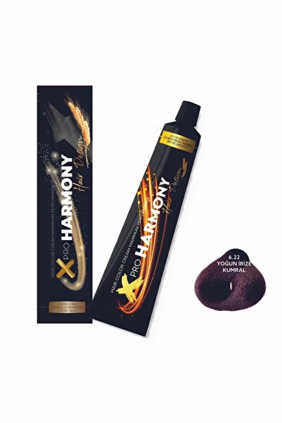 X Pro Harmony Profesyonel Saç Boyası No:6,22 Yoğun Irize Kumral