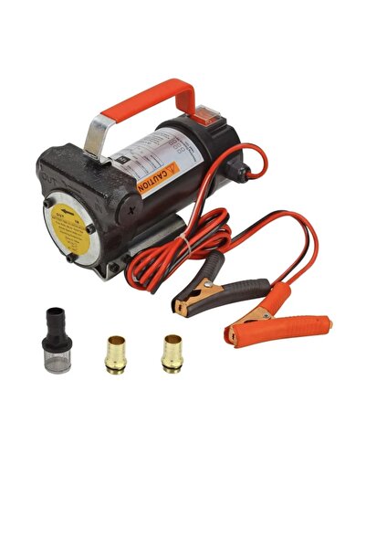 SCHUTZENGER 24v 600w Uyumlu Kendinden Emişli Paslanmaz Gövde Taşınabilir Yakı...