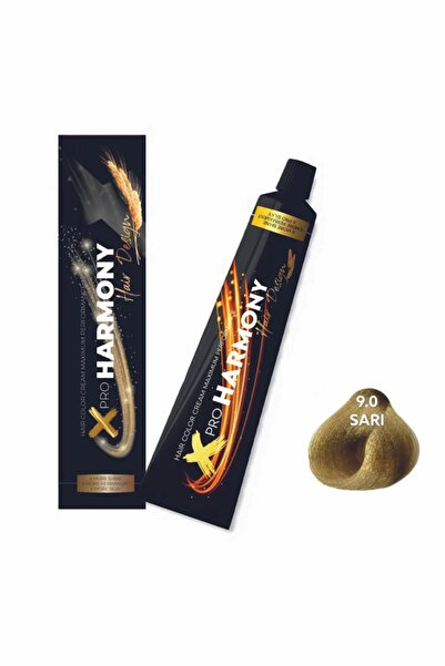 X Pro Harmony Profesyonel Saç Boyası No:9,0 Sarı