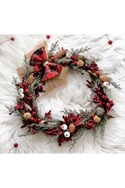afralya home Christmas Door Ornament Christmas Wreath Christmas Decorative Ac...