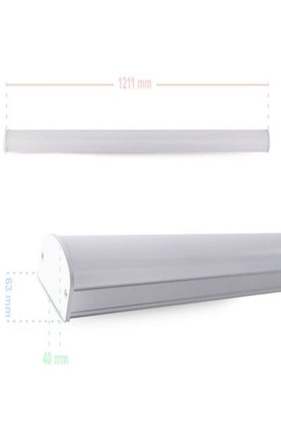 ACK 36w Neptune Led Tape Luminaire 6500k White Light 120cm