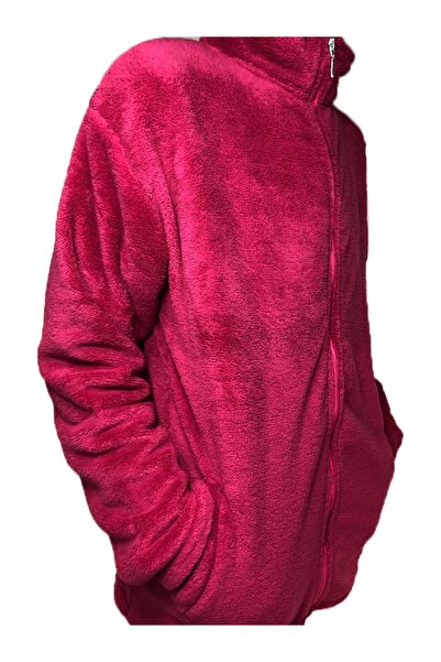 Libde Polar Jacket Full Zip 2 Pockets Pink Polar Jacket Non-Pilling Sweatshir...