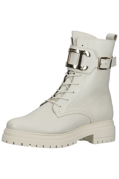 Scapa Stiefelette - Beige - Blockabsatz