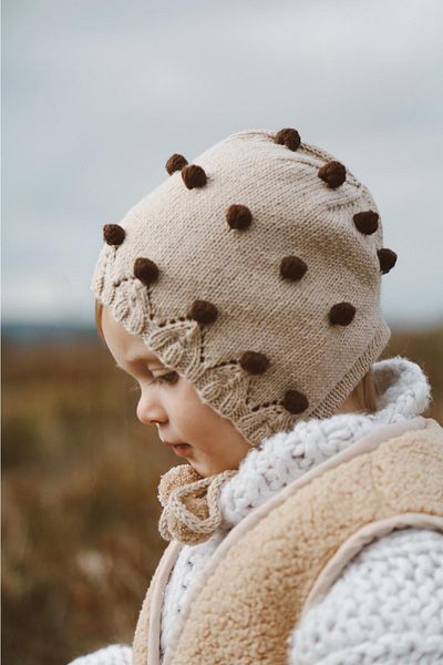 OhlalaKoala Baby Beanie with Pompom Model 6